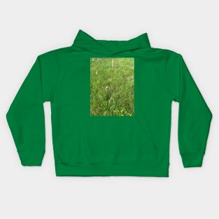 Grassland Plants Kids Hoodie